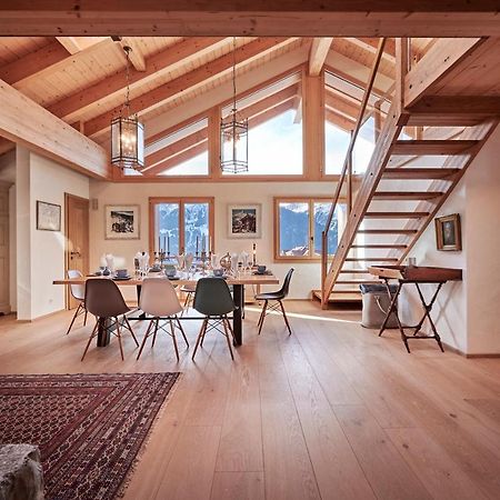 Chalet Bärgsunna Penthouse Wengen Exterior foto