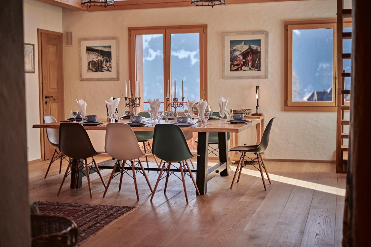 Chalet Bärgsunna Penthouse Wengen Exterior foto