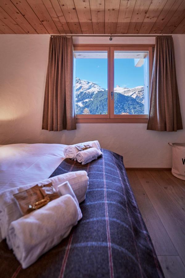 Chalet Bärgsunna Penthouse Wengen Exterior foto