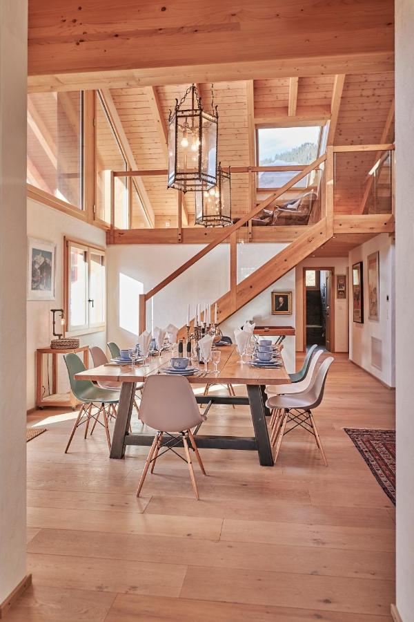 Chalet Bärgsunna Penthouse Wengen Exterior foto