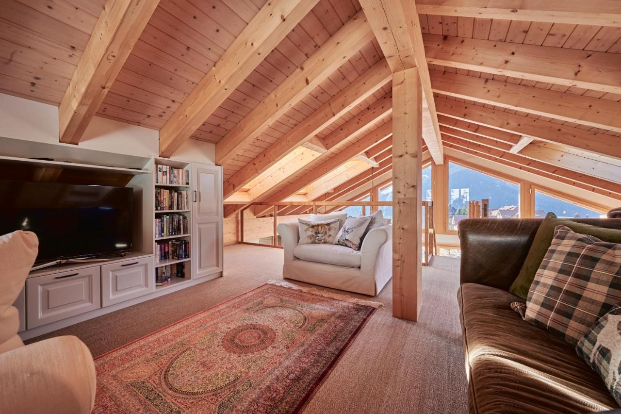 Chalet Bärgsunna Penthouse Wengen Exterior foto