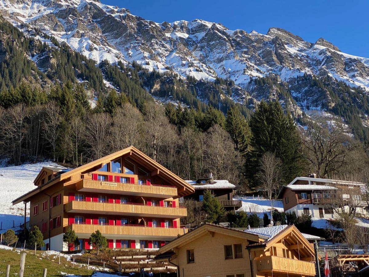 Chalet Bärgsunna Penthouse Wengen Exterior foto